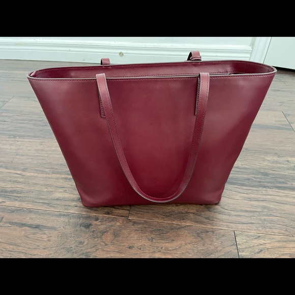 Kate Spade Janie Medium Tote Cherrywood Laptop Bag - Picture 11 of 13